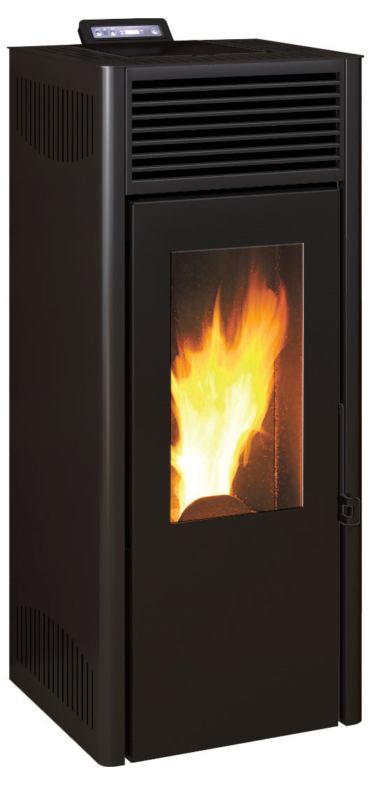 Nola Plus Black Eco 9.5 kW pellet stove