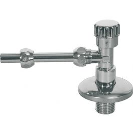 STOPCOCK FOR EXTERNAL TOILET CISTERN 3/8M 1/2M