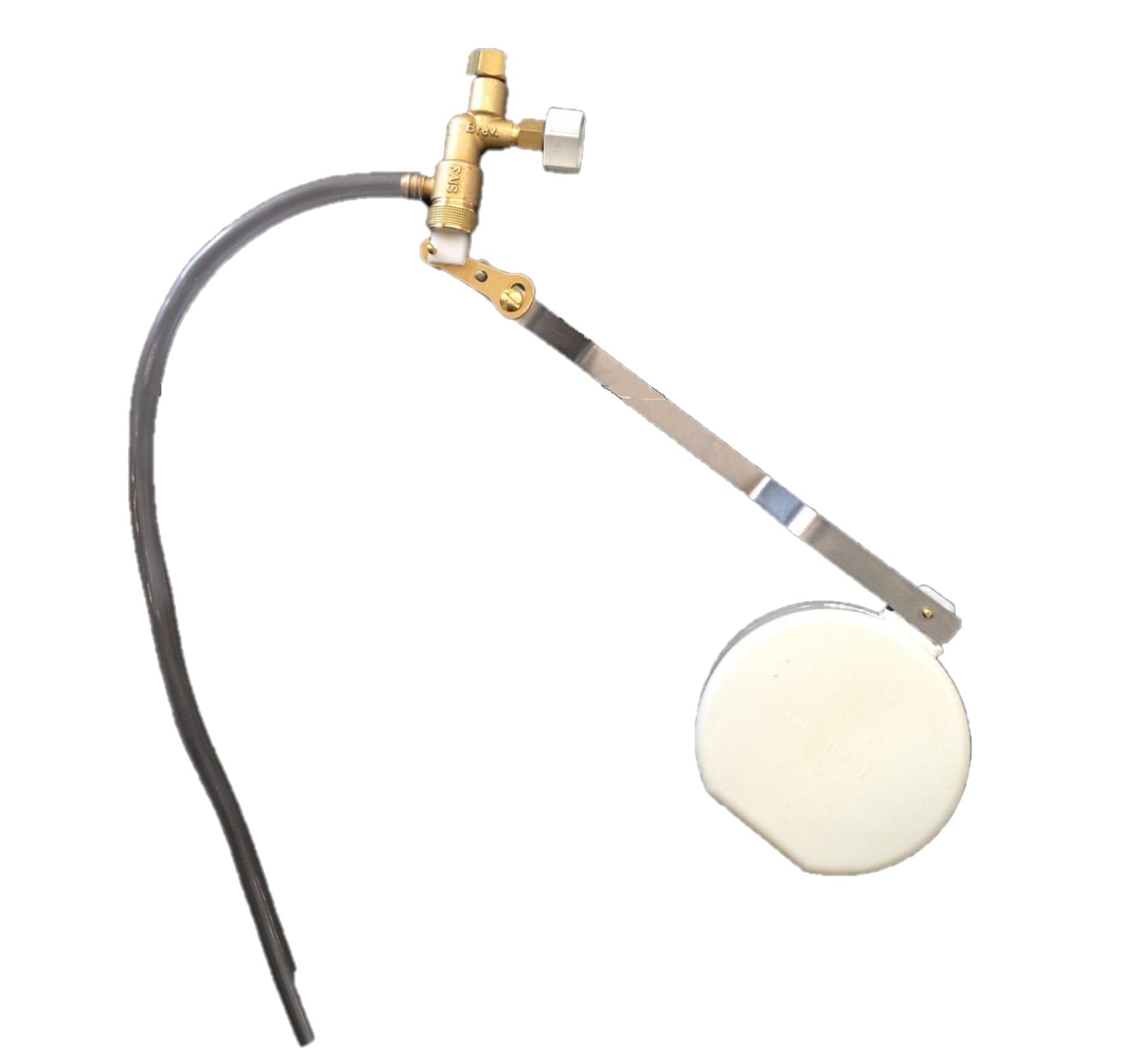 Bricocenter FLOATING FAUCET ASSEMBLY FOR TOILET CISTERN BRASS DORA