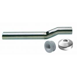 CHROME-PLATED ECCENTRIC TUBE WITH CLAMP