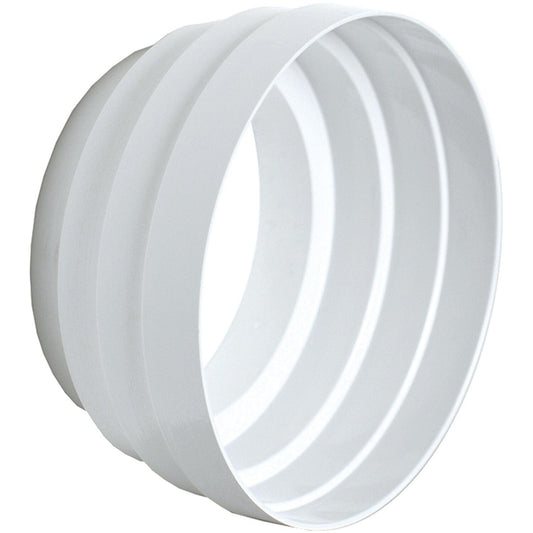 Bricocenter RIDUTTORE CONCENTRICO M/F 96 120 125 MM PER TUBO IN ABS BIANCO