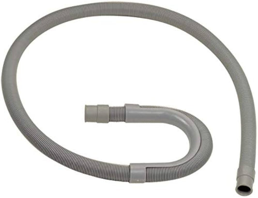 Washing machine drain pipe, 300 cm long, with a bend