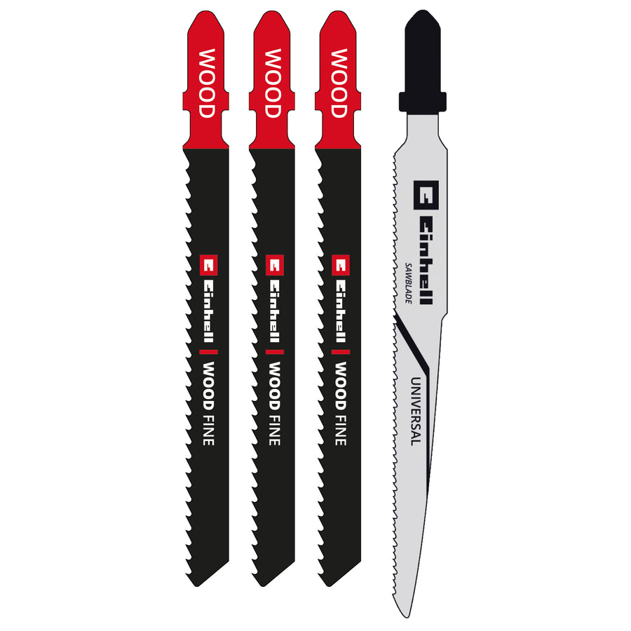 EINHELL 18V JIGSAW WITH 4 BLADES, WITHOUT BATTERY AND CHARGER