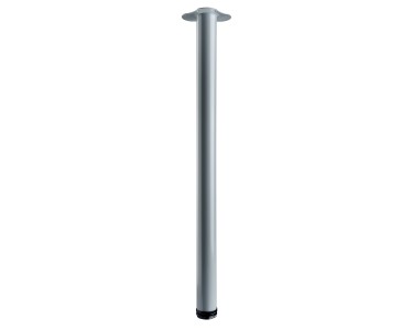 Mobile Foot Aluminum Finish D60 H900MM