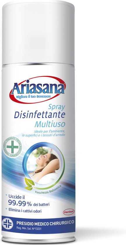 ARIASANA MULTI-PURPOSE DISINFECTANT AND SANITISING SPRAY 150ML SURGICAL MEDICAL DEVICE