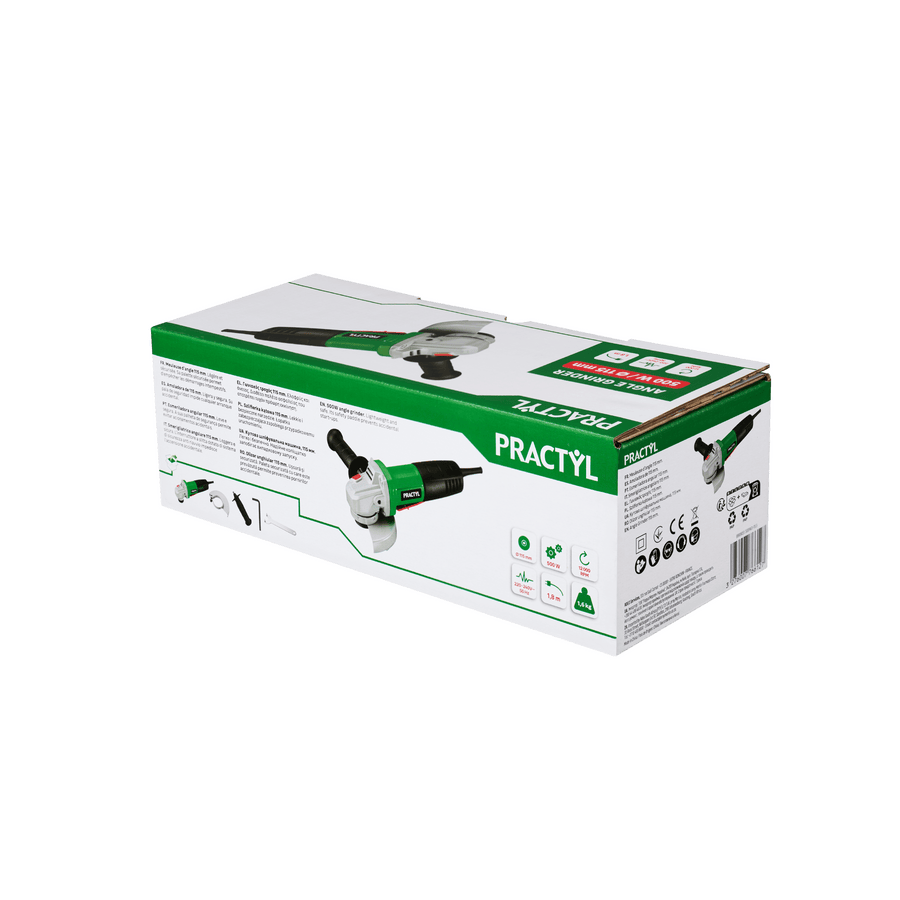 Smerigliatrice angolare practyl 500w