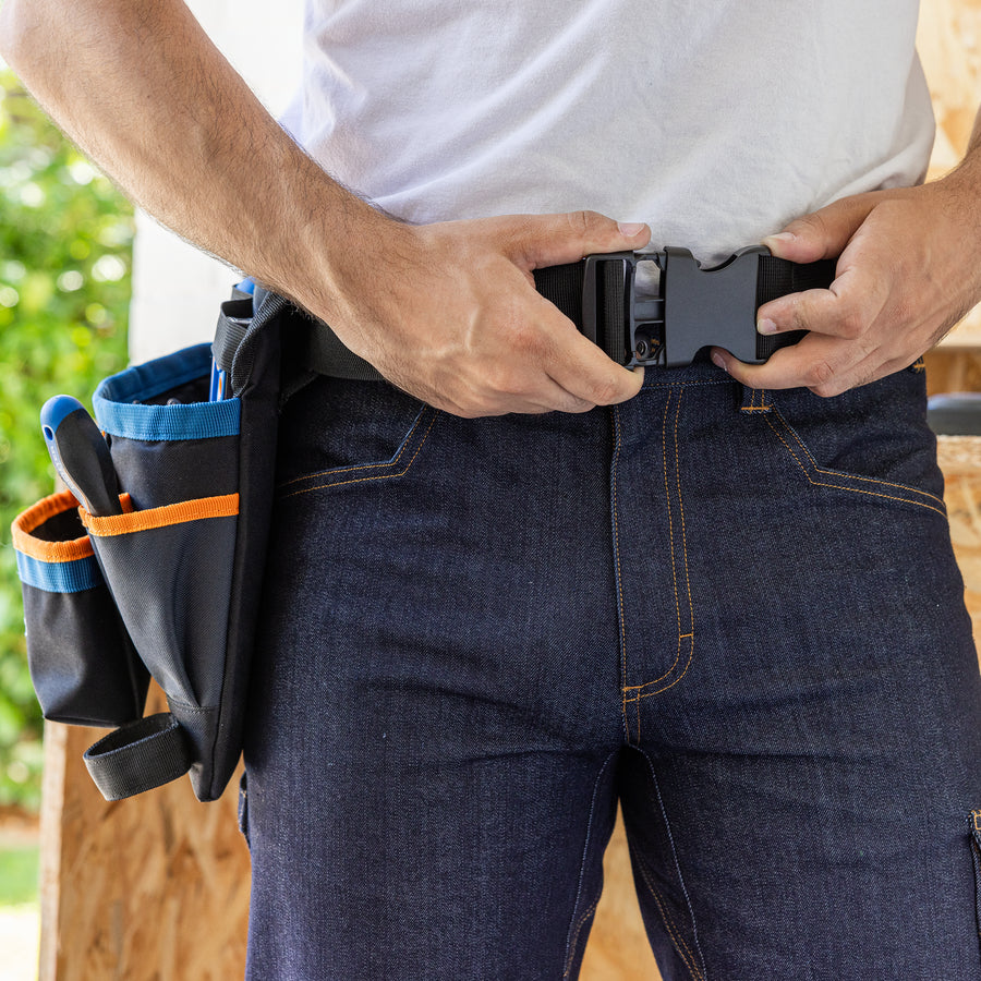 TOOL BAG WITH BELT 7 POCKETS DEXTER