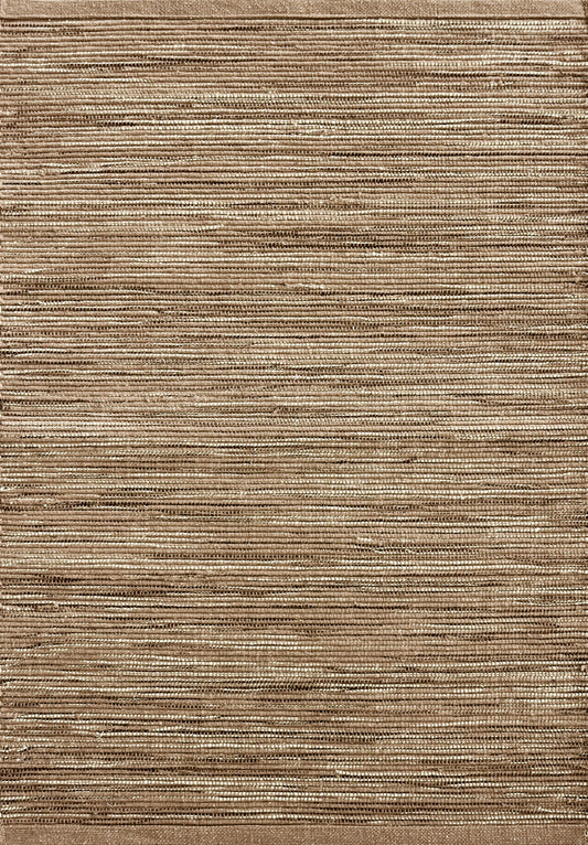 Beige cotton blend rug, 50x110cm