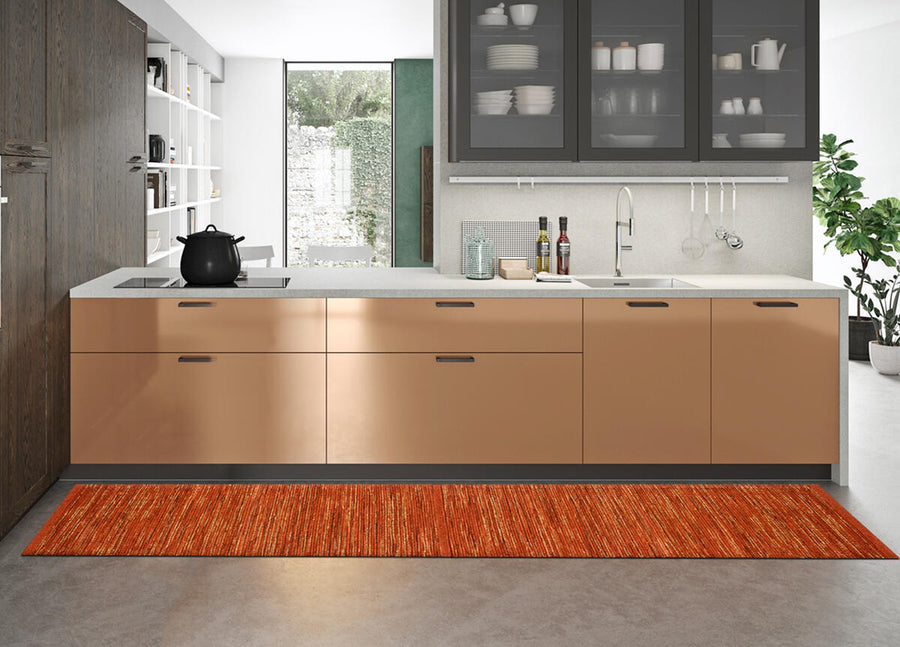 Tappetino mix cotone 50x110cm arancione