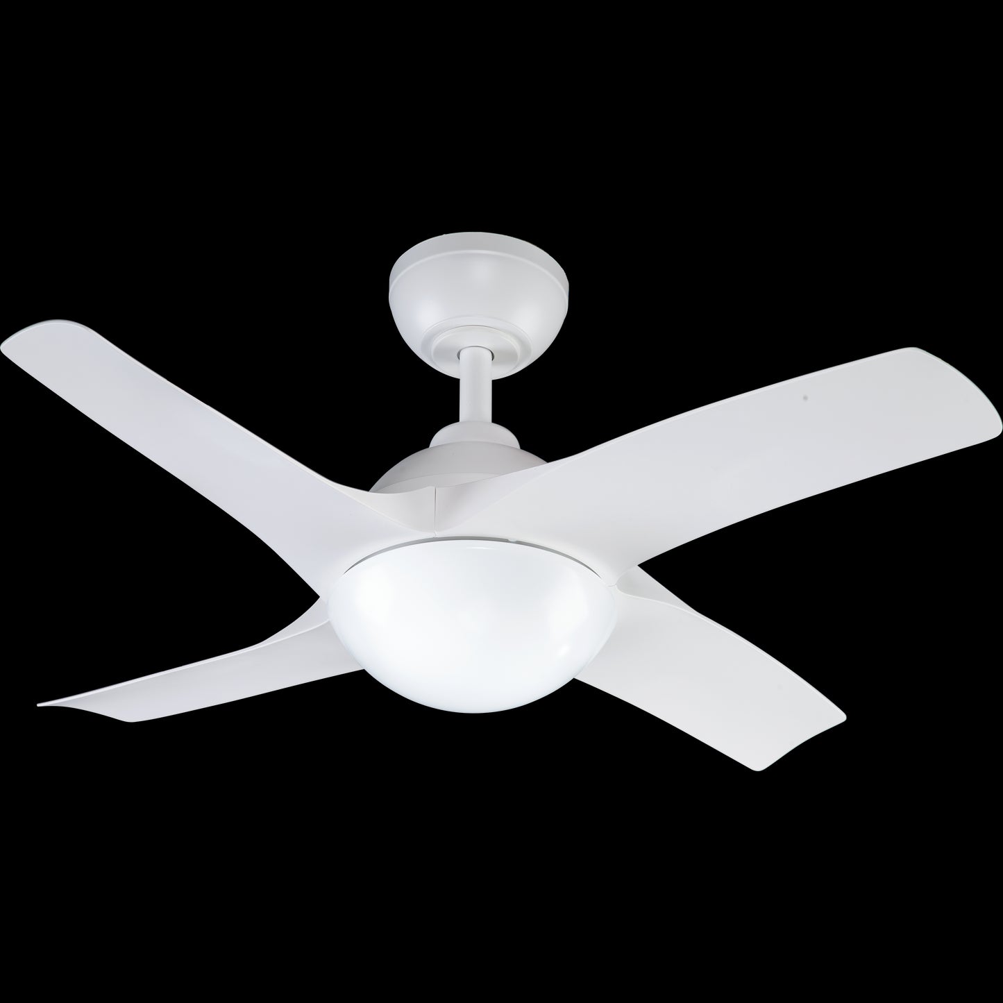 SIROCO CEILING FAN PLASTIC WHITE D91 CM E27=15W 3 BLADES