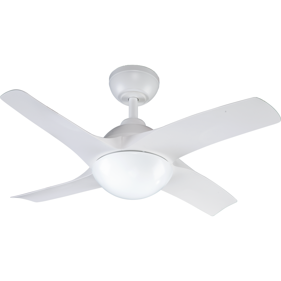 SIROCO CEILING FAN PLASTIC WHITE D91 CM E27=15W 3 BLADES