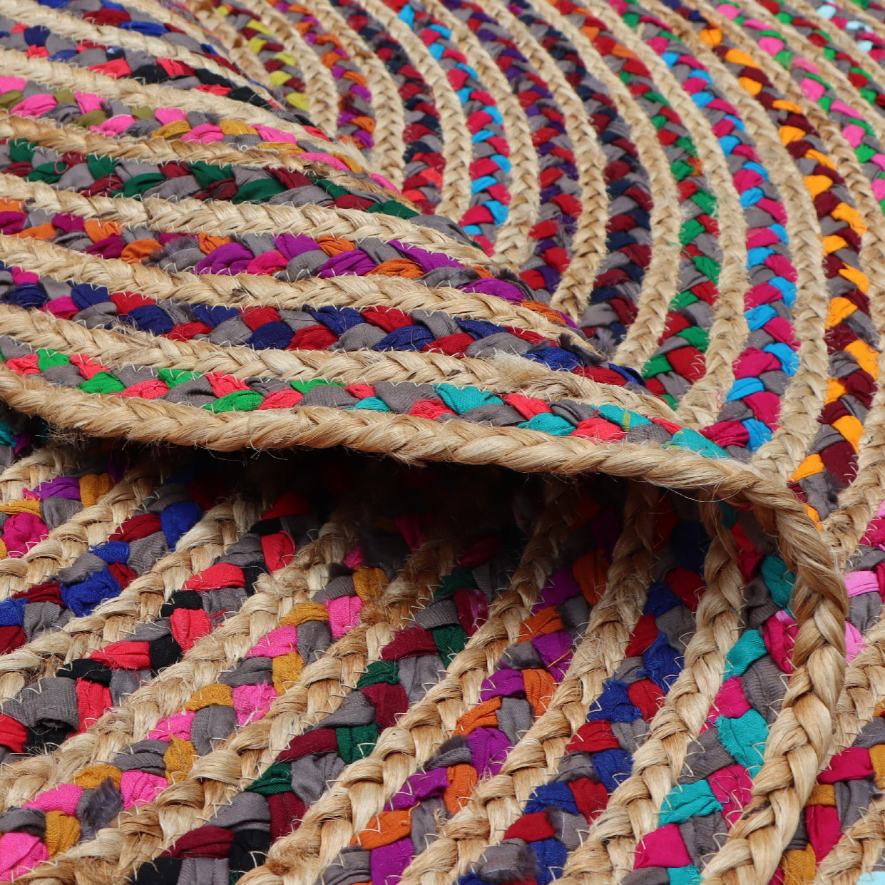 MULTICOLOR MIXI OUTDOOR RUG D150 CM