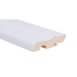 MDF SKIRTING BOARD 70X18X2400 WHITE