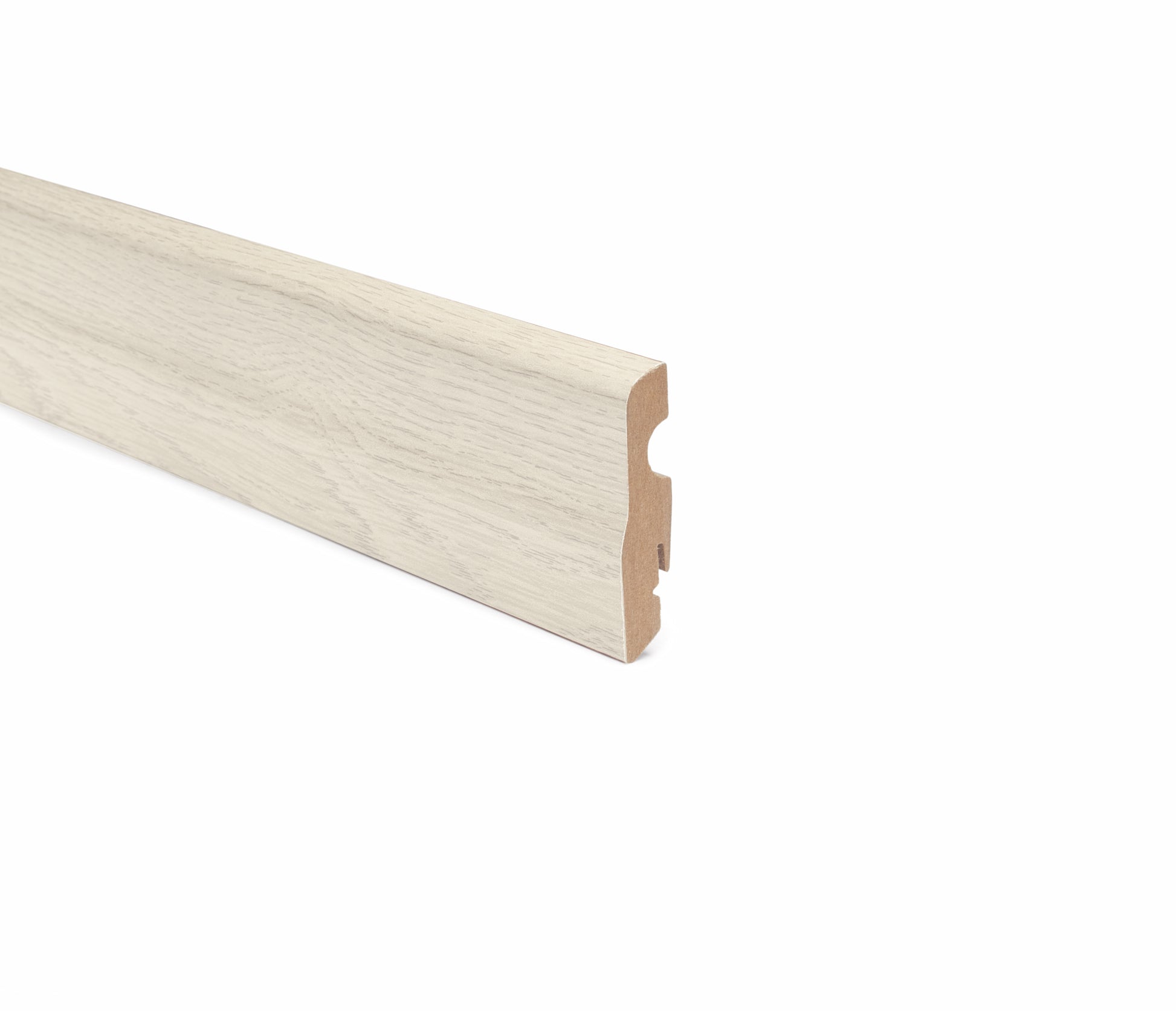 MDF SKIRTING BOARD 70X18X2400 BLEACHED OAK