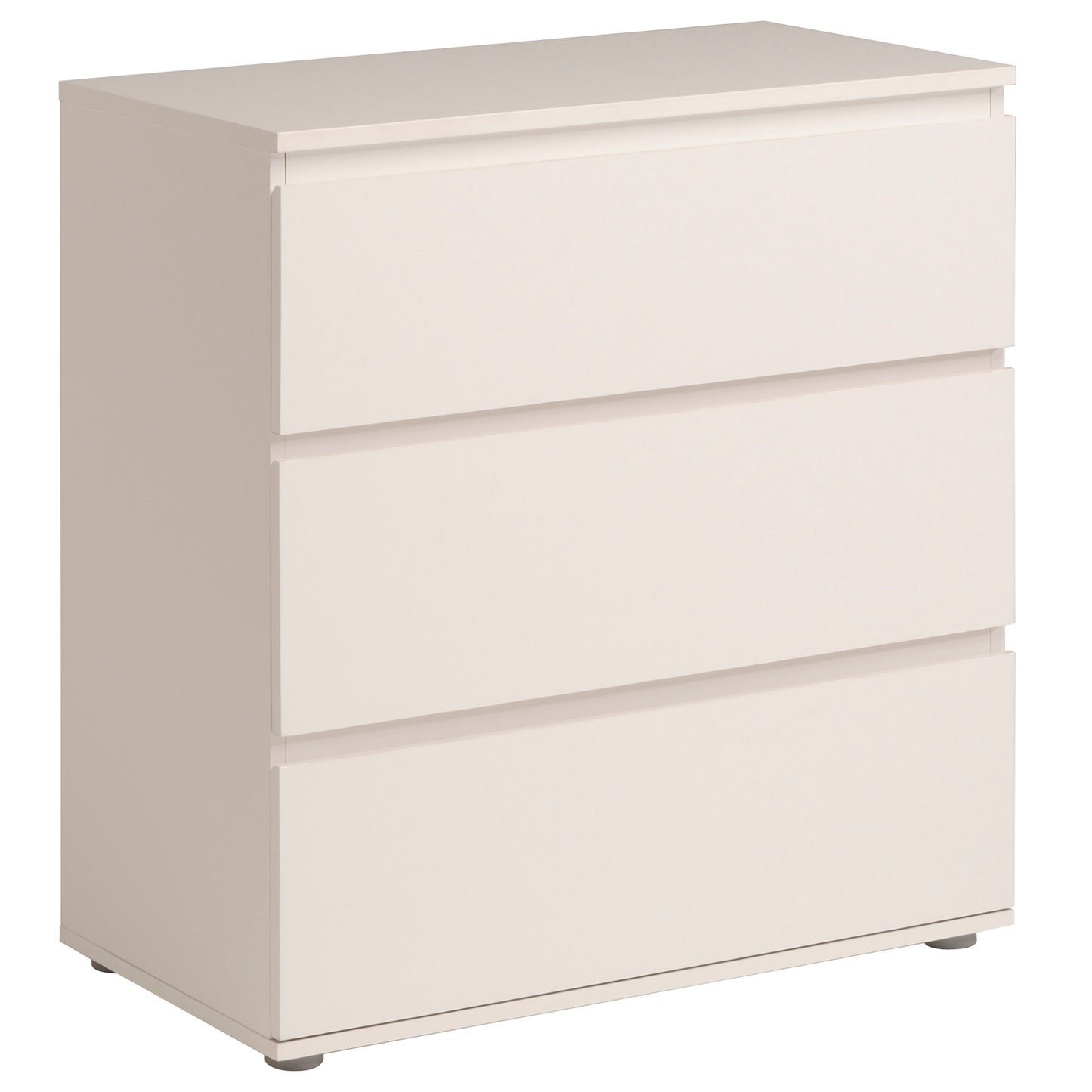 CHEST OF DRAWERS 3 DRAWERS L76.7X82.4X39.9 CM WHITE