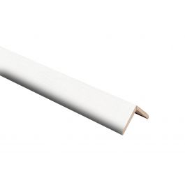 MDF MEL CORNER PROTECTOR 28X28X2700 WHITE