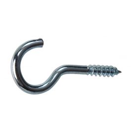 4 SCREW HOOK GALVANISED STEEL 5X40