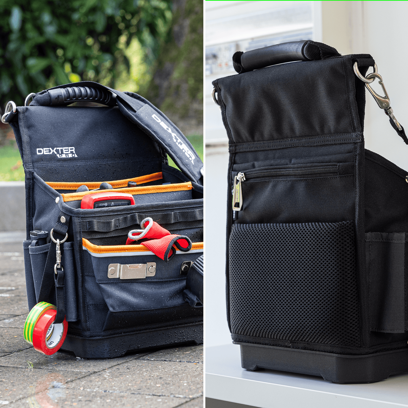 Electrician's tool bag - 12l dexter pro