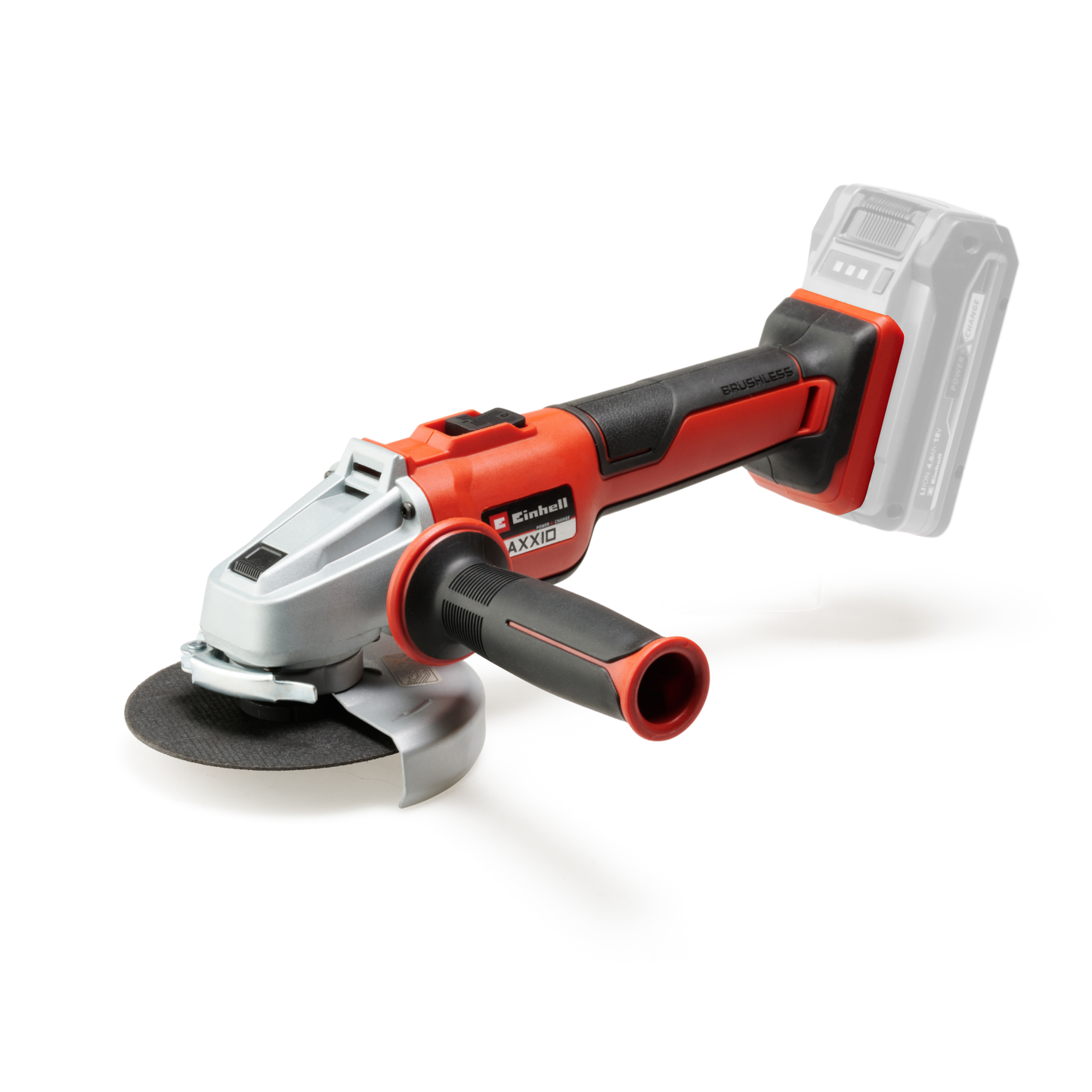 EINHELL BRUSHLESS ANGLE GRINDER 18V D125MM, WITHOUT BATTERY AND CHARGER