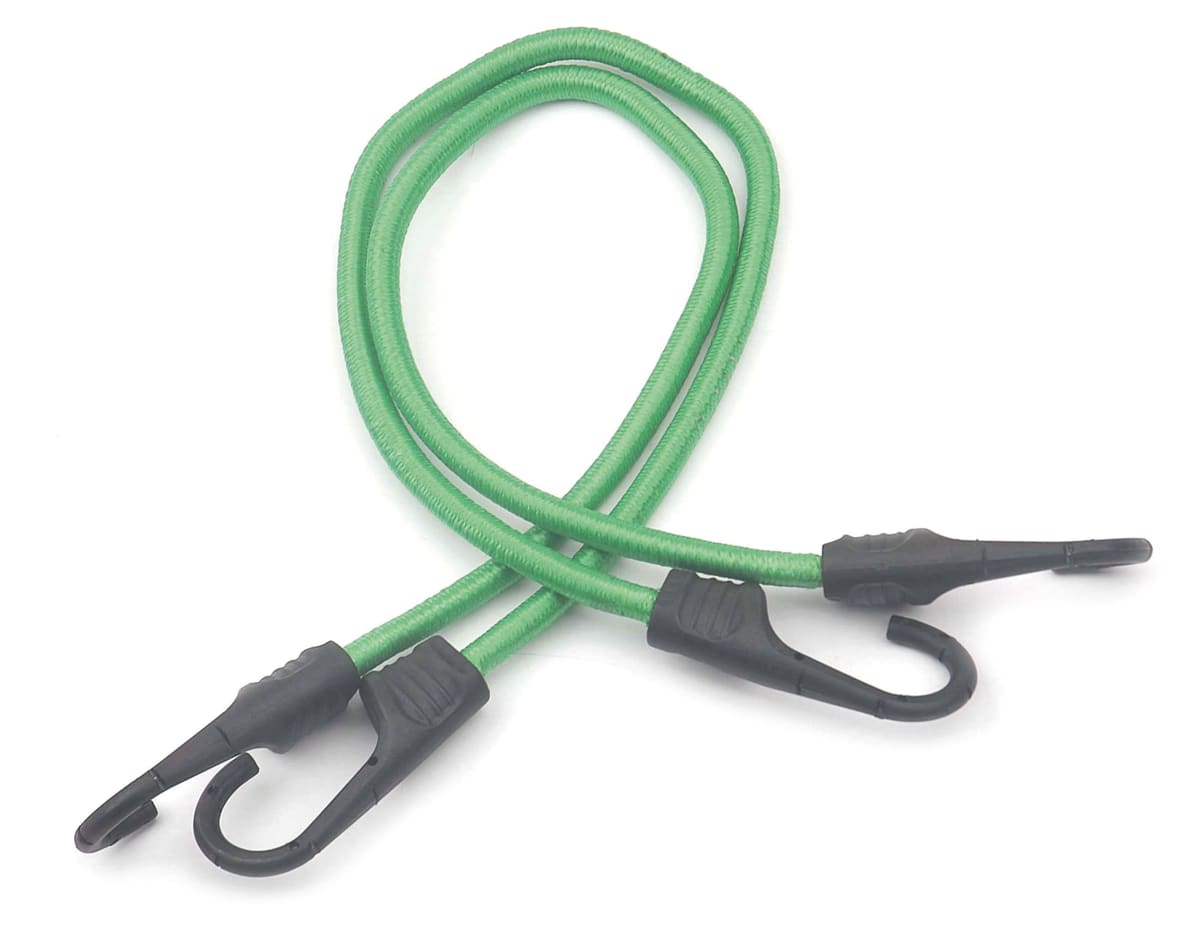 2 PCS ELASTIC CORDS W/HOOK 9MMX60CM V