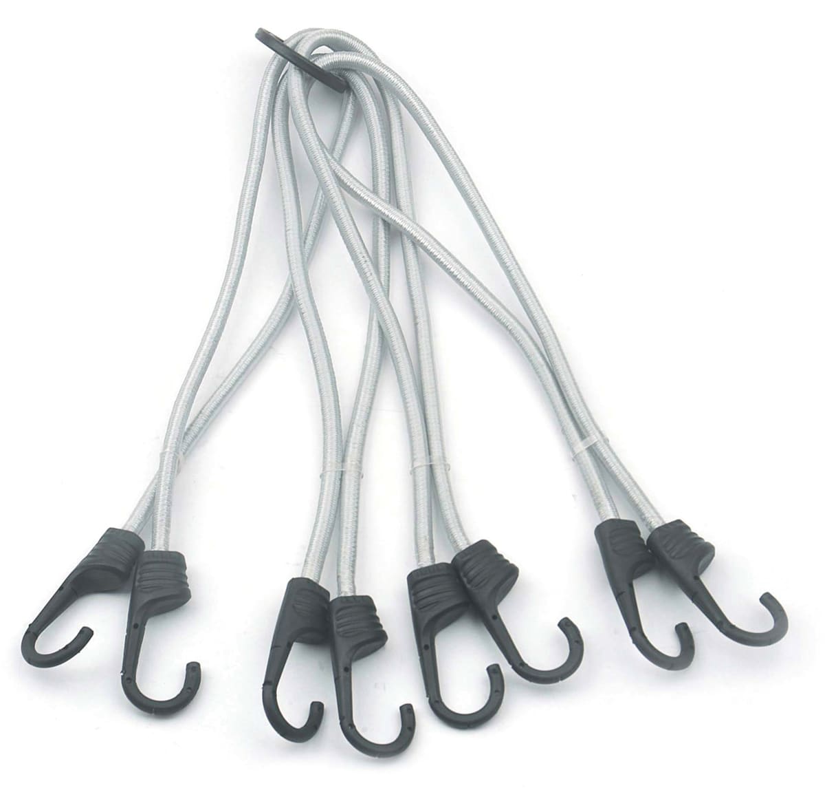 Bricocenter ELASTIC CORDS W/HOOK 9MMX80CM GRAY