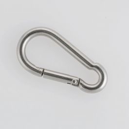 STAINLESS FIREFIGHTER CARABINER 283KG D8MM L80