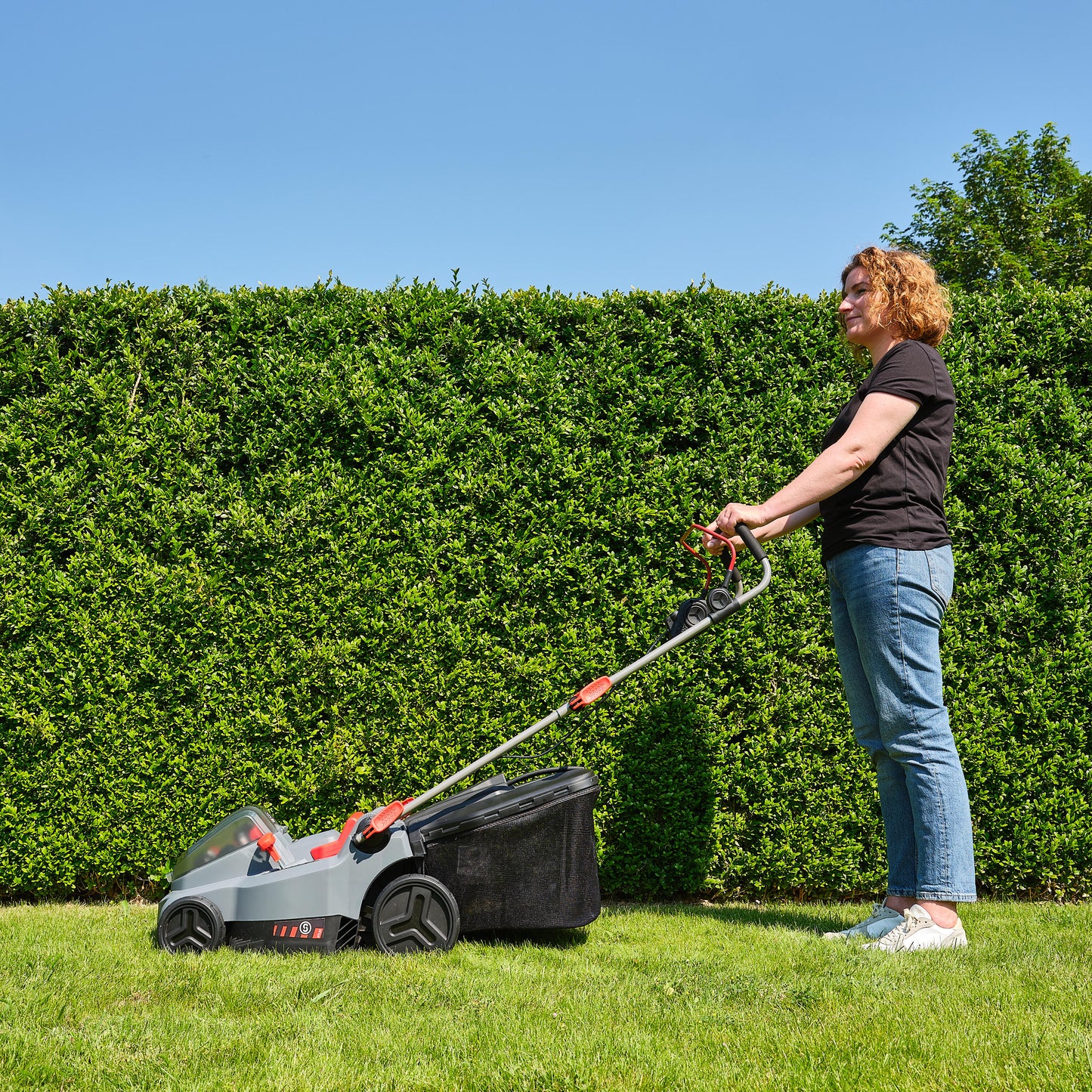 STERWINS CORDLESS LAWN MOWER 18V L 37.5 CM 2 BATTERIES INCLUDED
