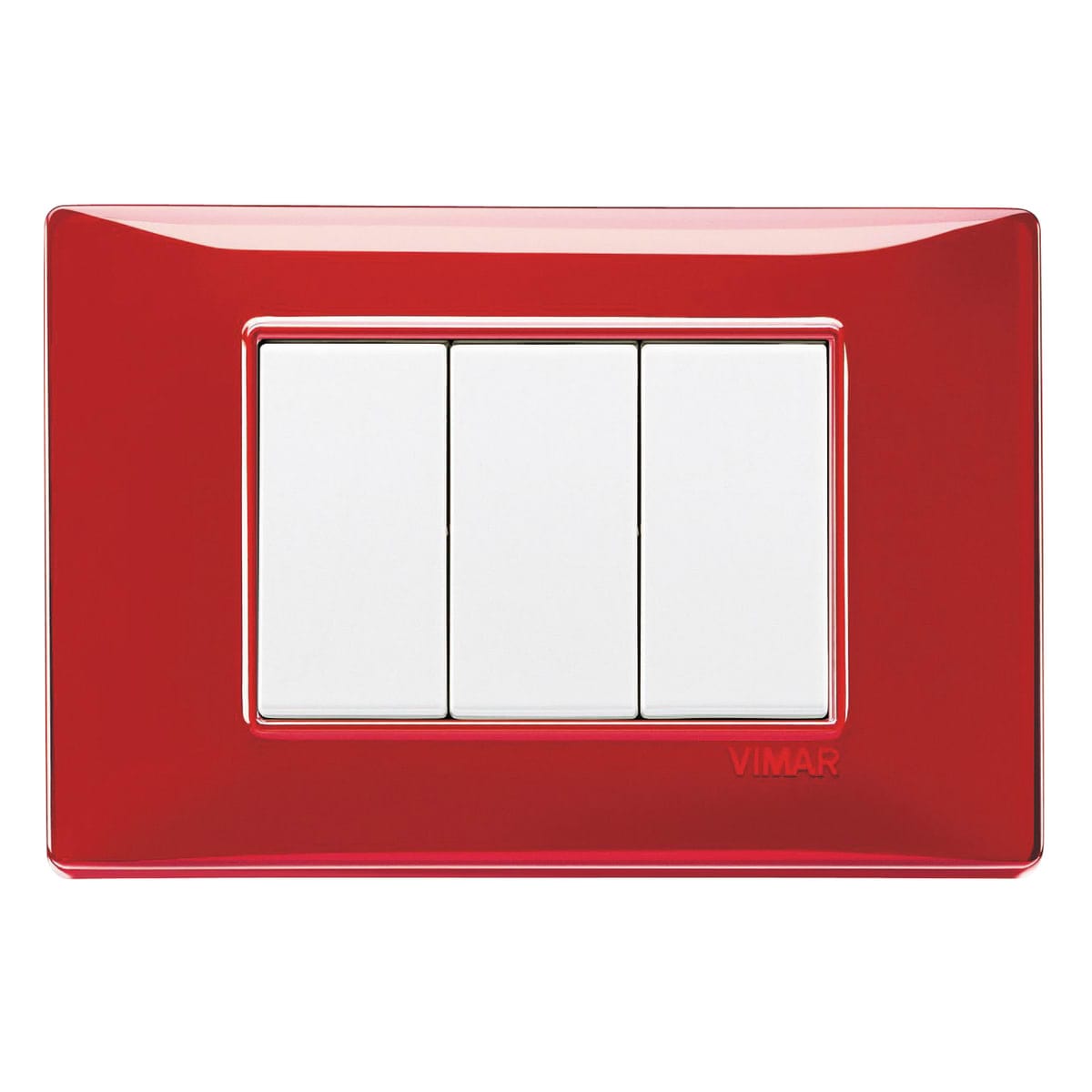 Bricocenter PLANA REFLEX PLATE 3 PLACES RUBY
