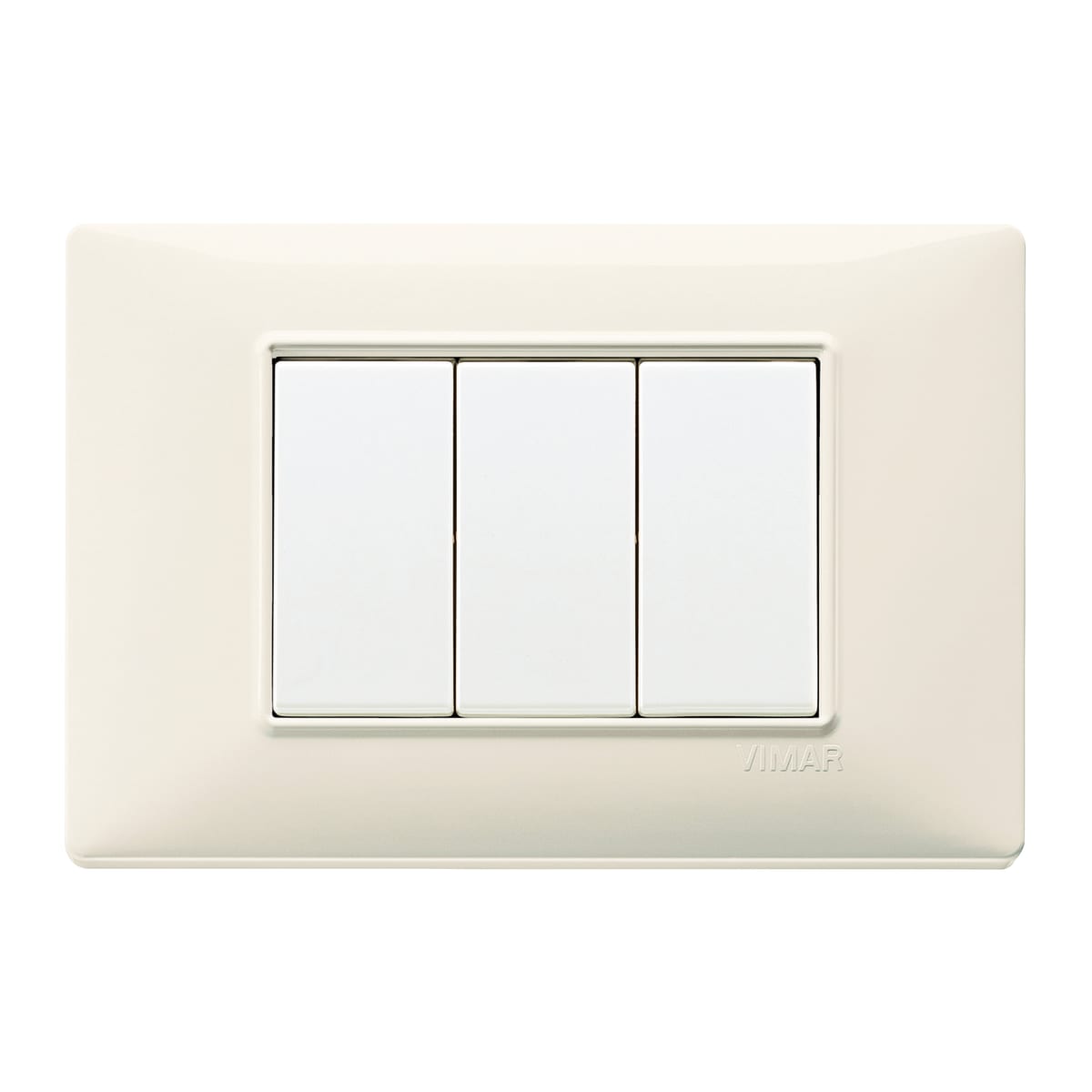 PLANA PLATE 3 PLACES BEIGE