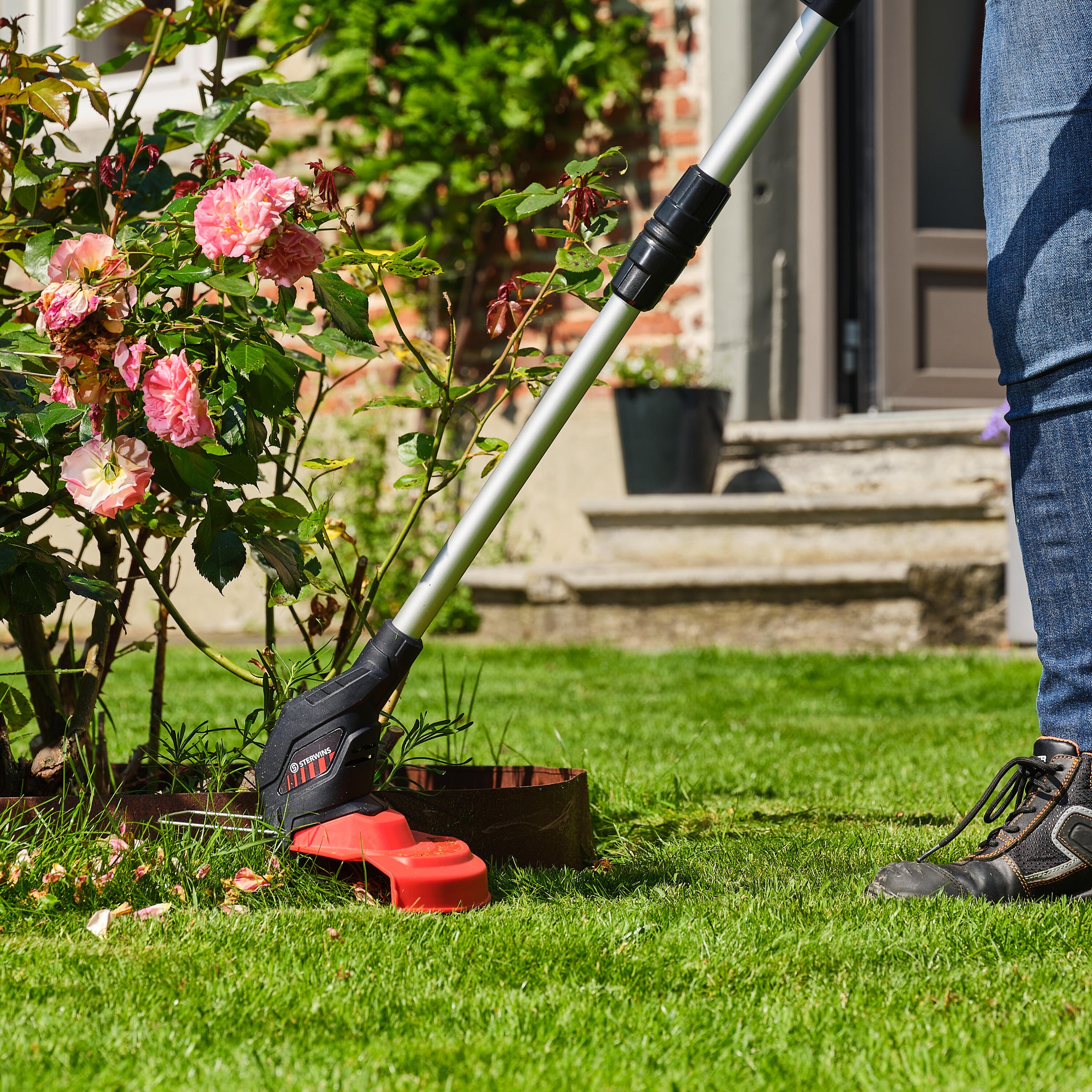 STERWINS 18V CORDLESS TRIMMER 1 BATTERY INCLUDED