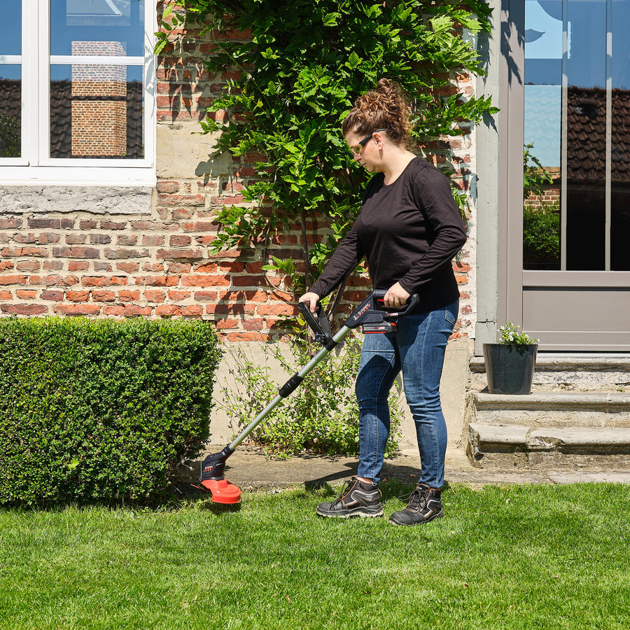 Sterwins 18V cordless lawnmower and trimmer set, 33 cm, 1 battery included