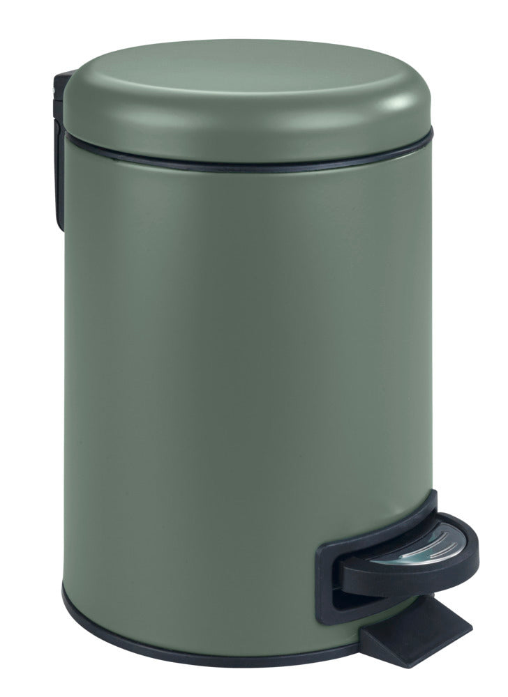LEMAN PEDAL DUSTBIN 3L GREEN