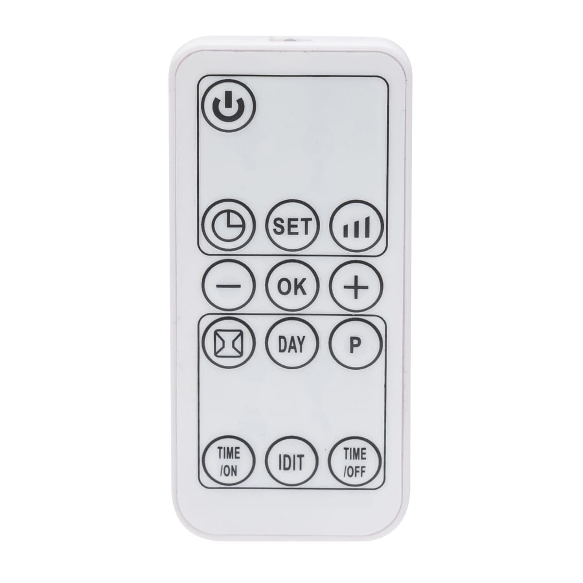 Bricocenter CERAMIC FAN HEATER CLEAR REMOTE CONTROL POWERS VENTILATION / 1 / 2 KW IP21