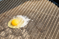 NATERIAL ROUND BARBECUE NET