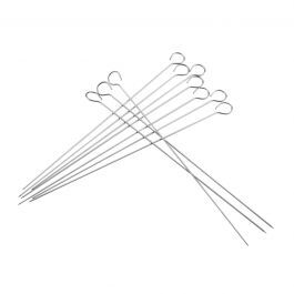 40CM BARBECUE SKEWERS 10 PIECES N
