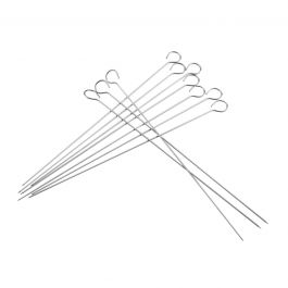 40CM BARBECUE SKEWERS 10 PIECES N