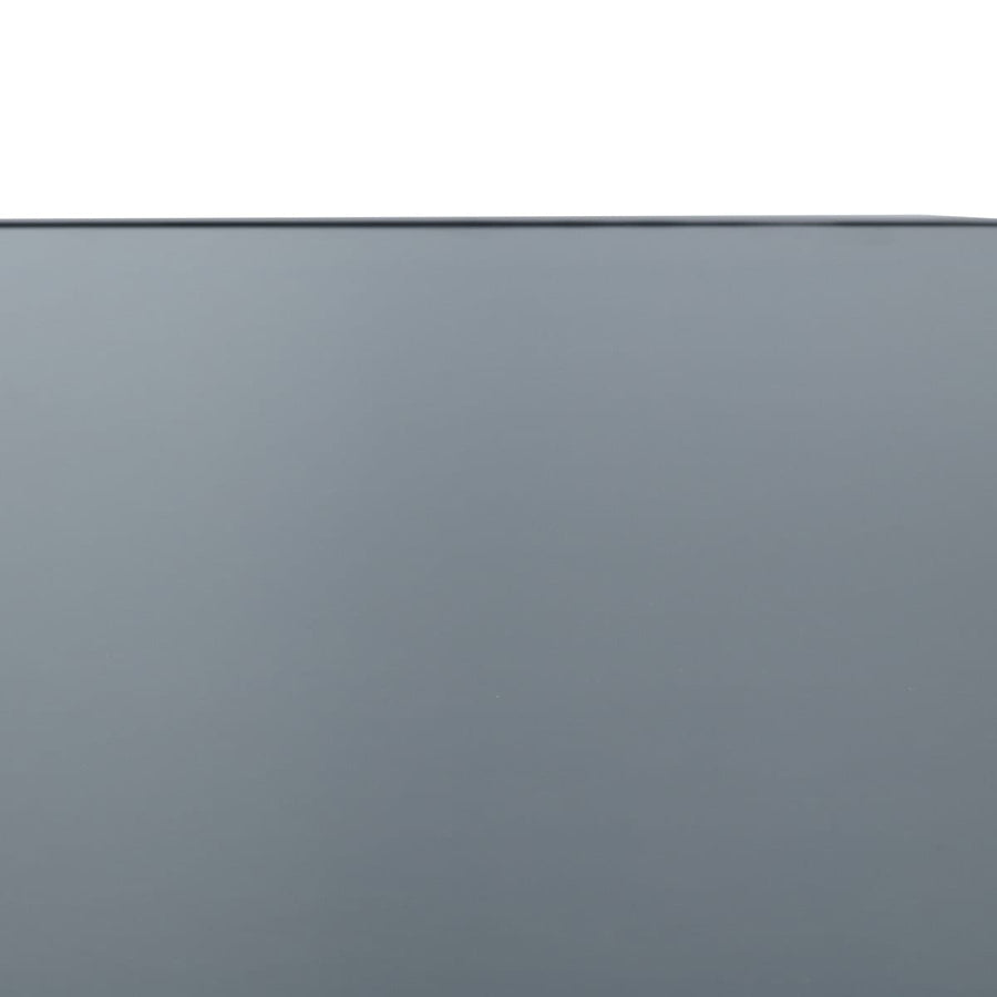 Bricocenter EMYS NATERAL - Folding Table - 4 seater - rectangular steel top glass - 70x110xh72