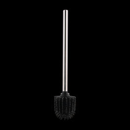 75MM BLACK SILICONE TOILET BRUSH WITH HANDLE C