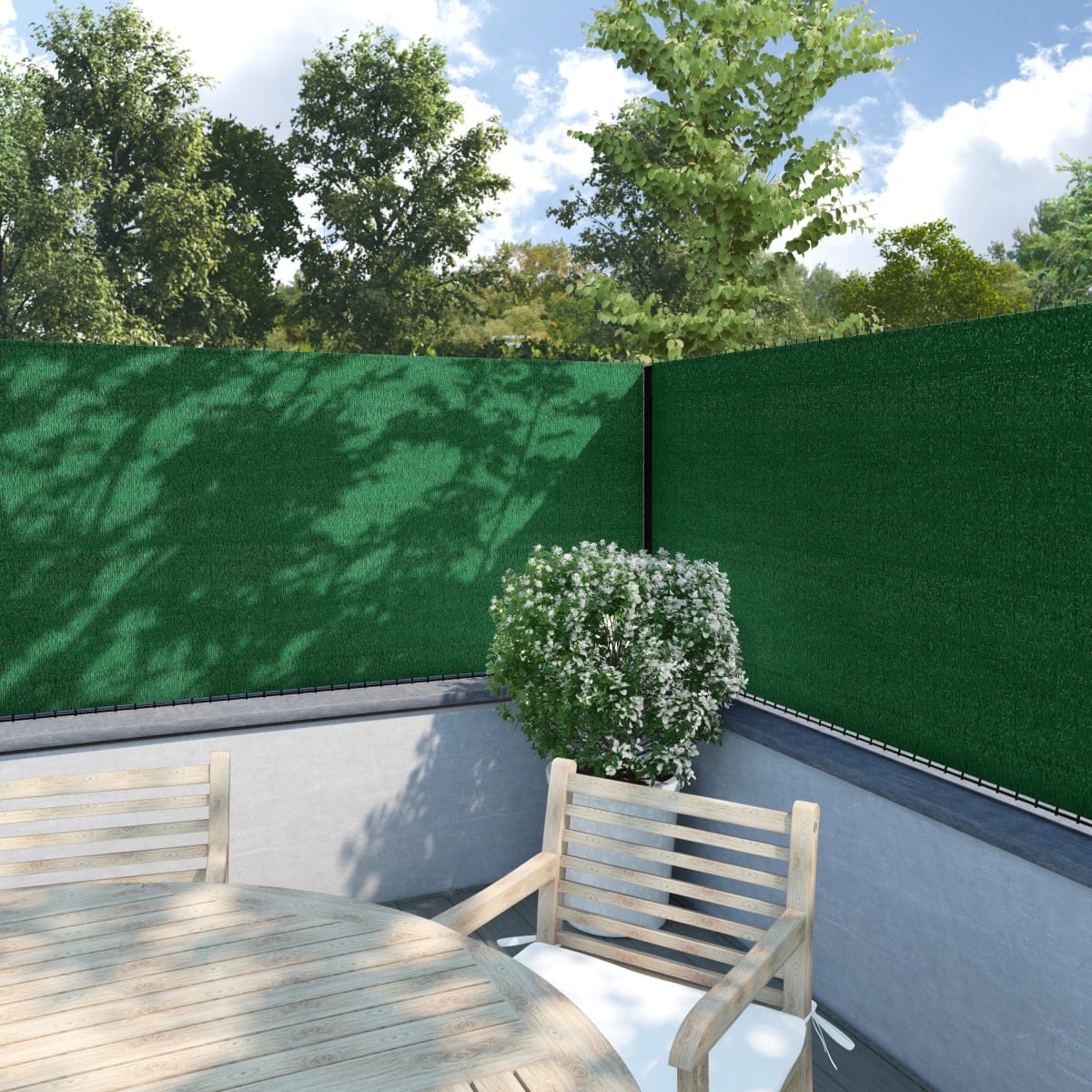 Bricocenter SHADING NET L3XH1 MT GREEN NATERIAL HIGH COVER