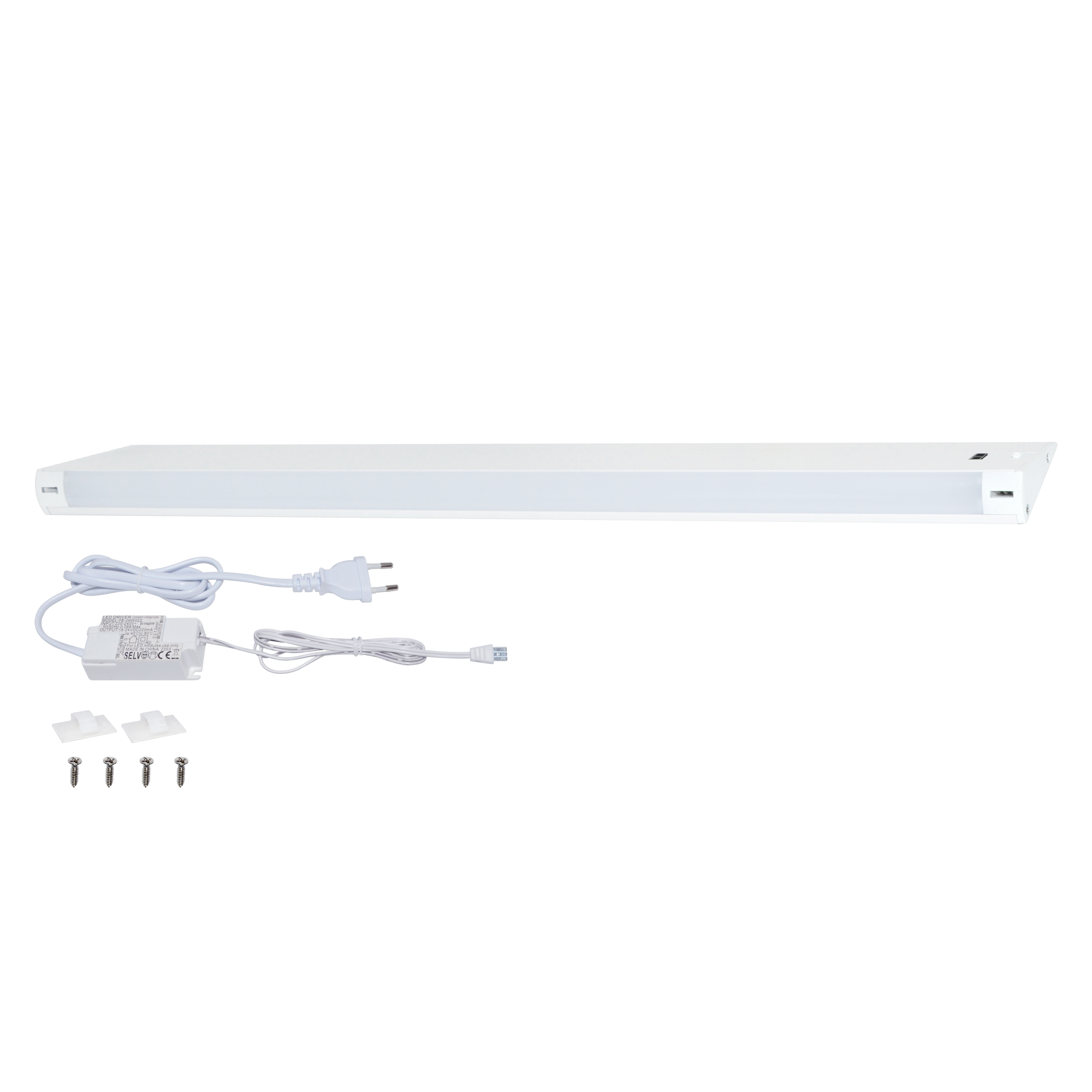 REGLETTE MAXO METAL WHITE 40CM LED 300LM NATURAL LIGHT WITH SENSOR