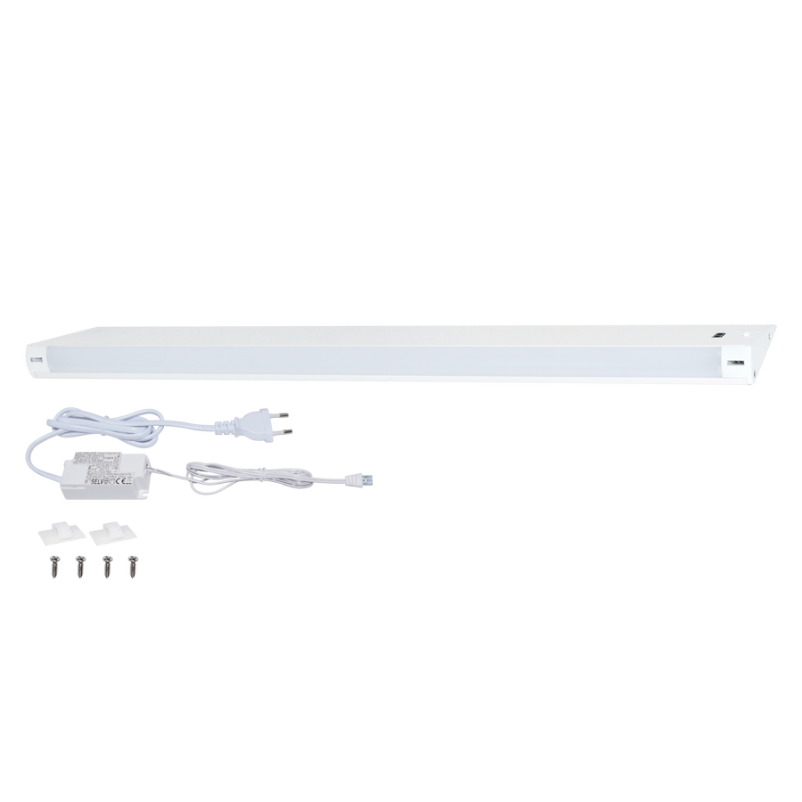REGLETTE MAXO METAL WHITE 40CM LED 300LM NATURAL LIGHT WITH SENSOR