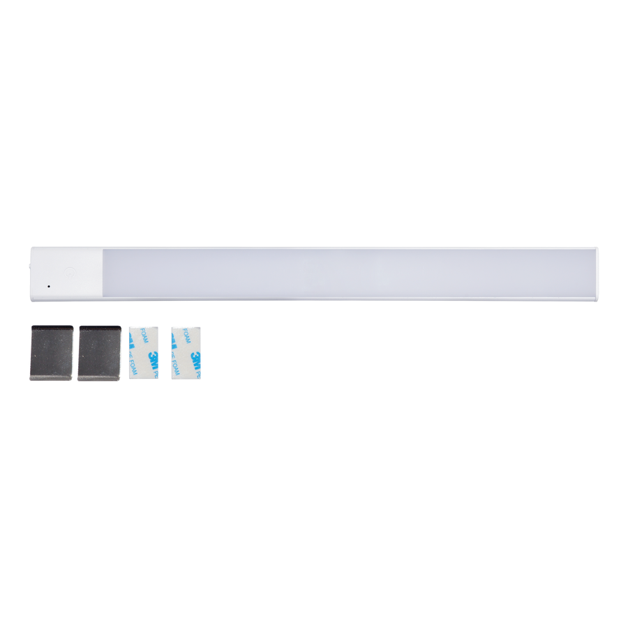 REGLETTE MAXO METAL WHITE 40CM LED 300LM NATURAL LIGHT WITH SENSOR