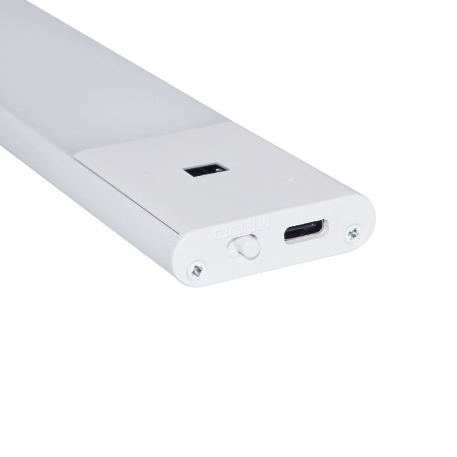 REGLETTE MAXO METAL WHITE 40CM LED 300LM NATURAL LIGHT WITH SENSOR
