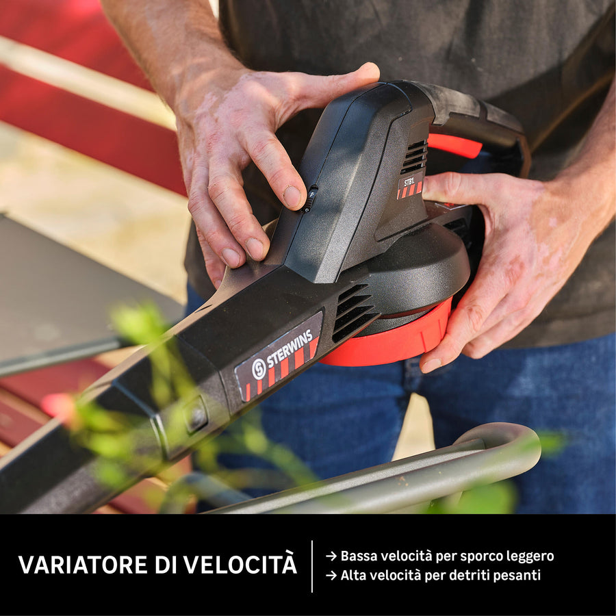 STERWINS 18V POWER X-CHANGE CORDLESS BLOWER 1 BATTERY NOT INCLUDED