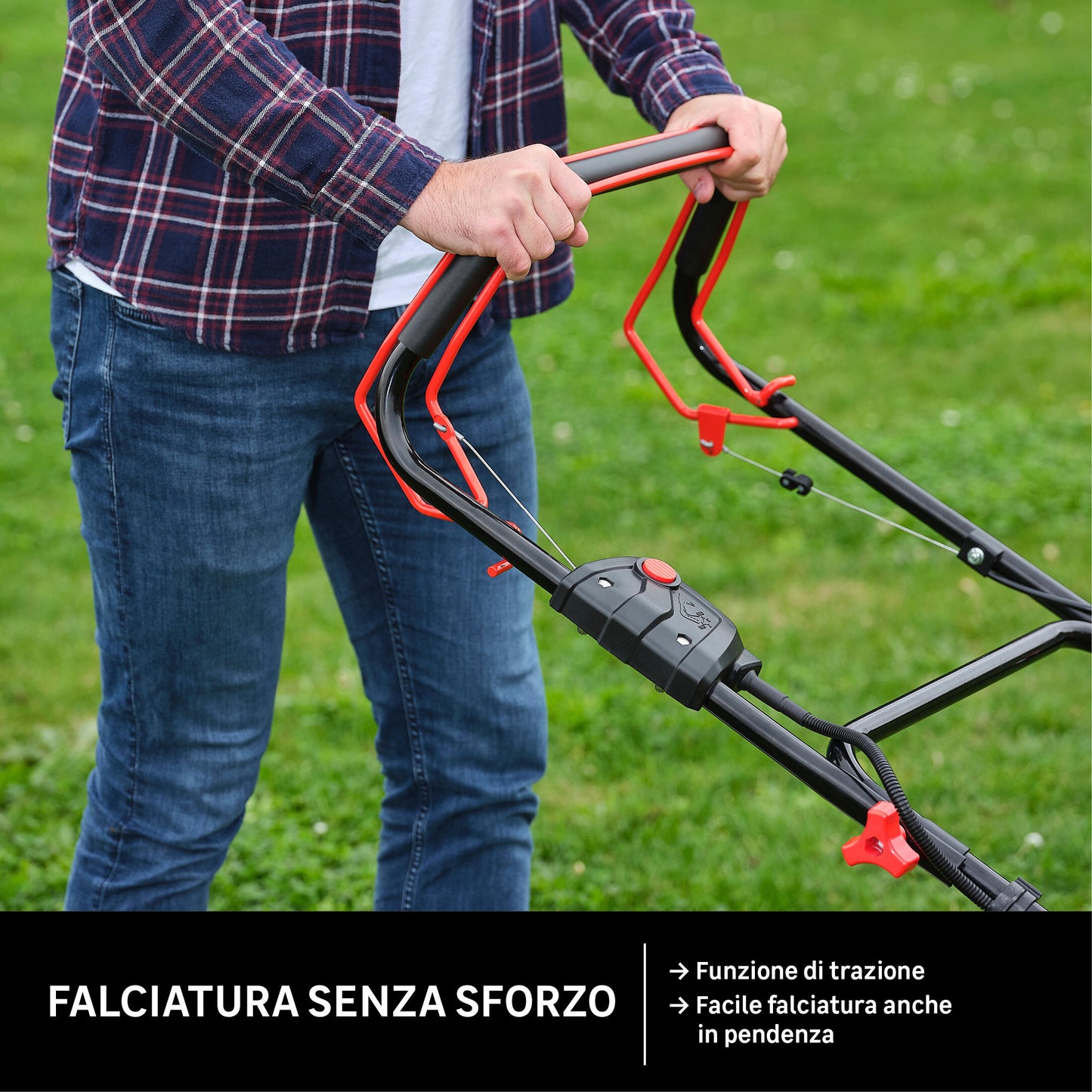 STERWINS 36V CORDLESS MOWER L 46 CM, 2 BATTERIES INCLUDED