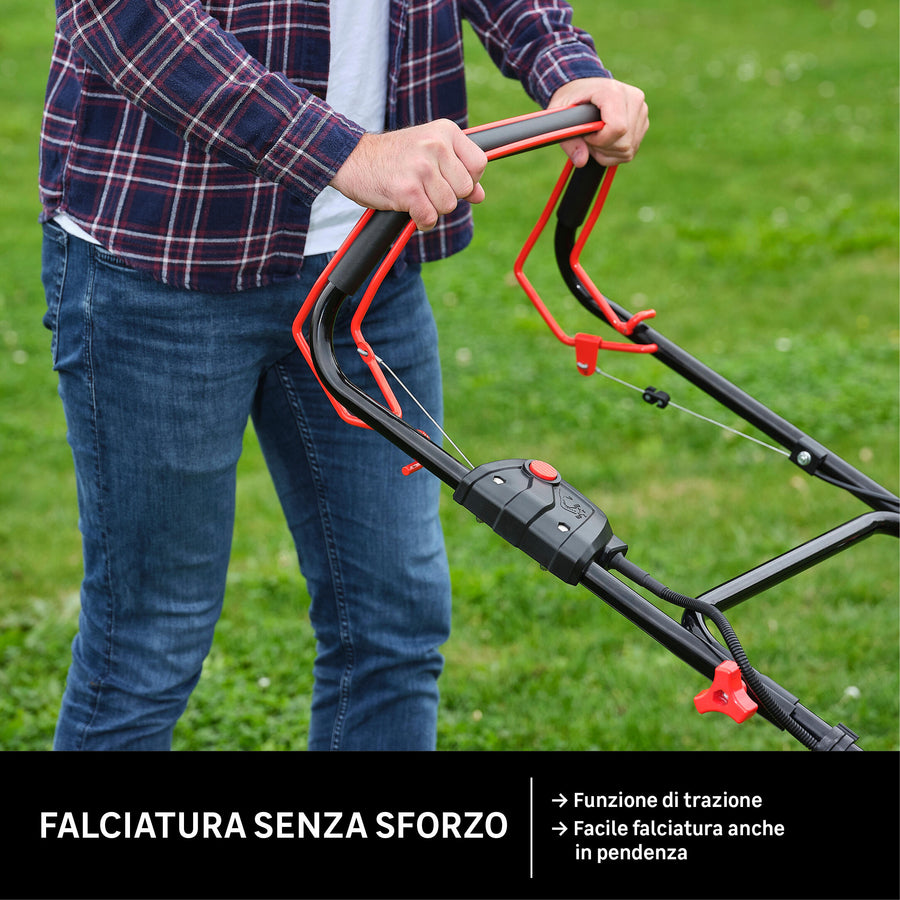 STERWINS 36V CORDLESS MOWER L 46 CM, 2 BATTERIES INCLUDED