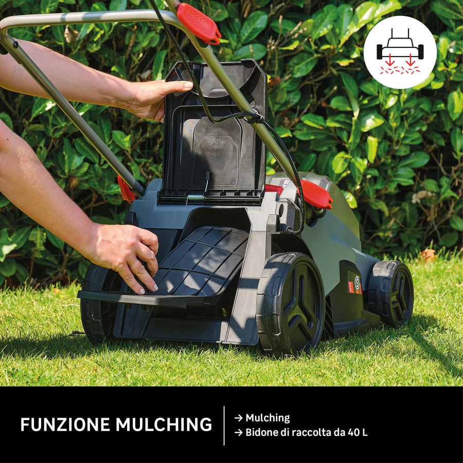 STERWINS CORDLESS LAWN MOWER 18V L 37.5 CM 2 BATTERIES INCLUDED