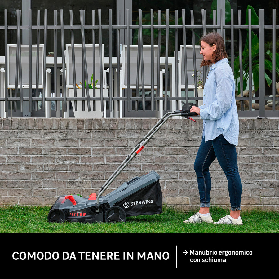 STERWINS CORDLESS MOWER 18V L 33 CM 1 BATTERY INCLUDED