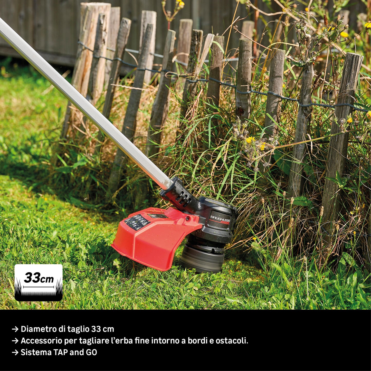 STERWINS POWER XCHANGE 36V CORDLESS BRUSHCUTTER BATTERY NOT INCLUDED