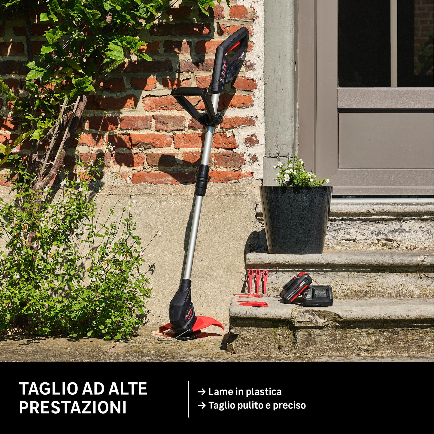 STERWINS 18V CORDLESS TRIMMER 1 BATTERY INCLUDED